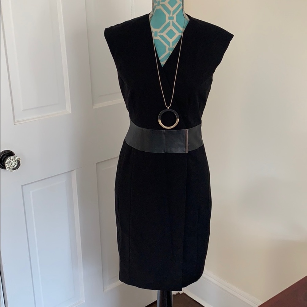 🖤Perfect Calvin Klein LBD Wrap Dress
